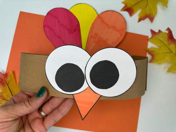 Turkey Headband Template