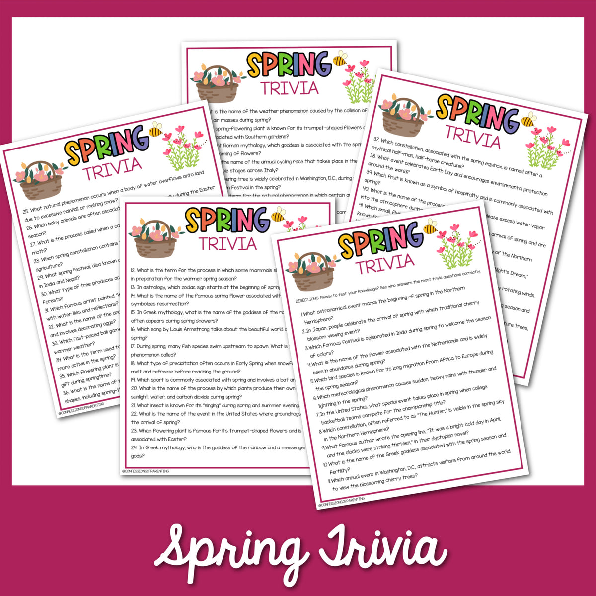 100 Beautiful Spring Trivia Questions and Answers – MicheleTripple 100-beautiful-spring-trivia-questions-and-answers-micheletripple