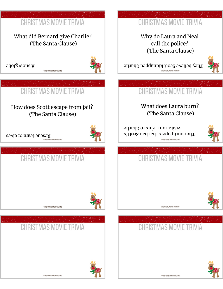 Christmas Movie Trivia Printable – MicheleTripple for Christmas Movie Trivia Printable Free