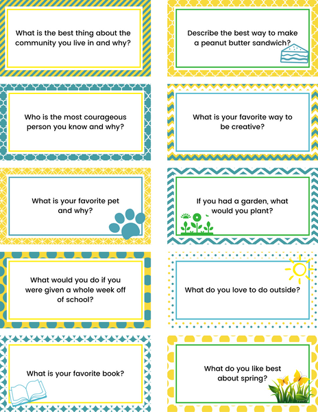 40 March Journal Prompts