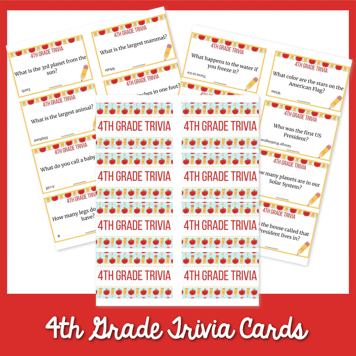 48 Football Trivia for Kids Printable Cards – MicheleTripple