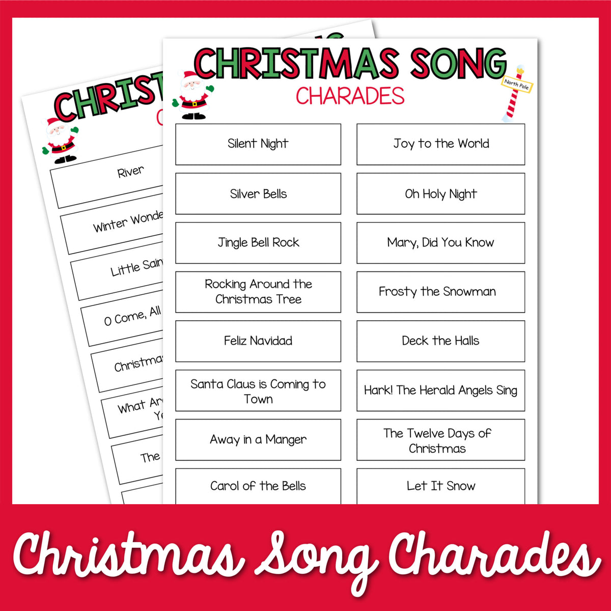 Song titles for charades 2019