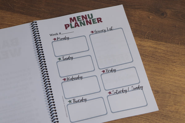 Baby Led Weaning Planner