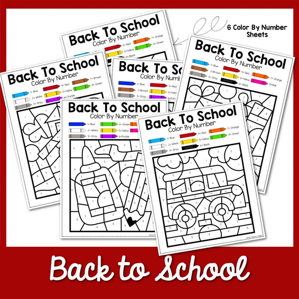 Color By Number Bundle