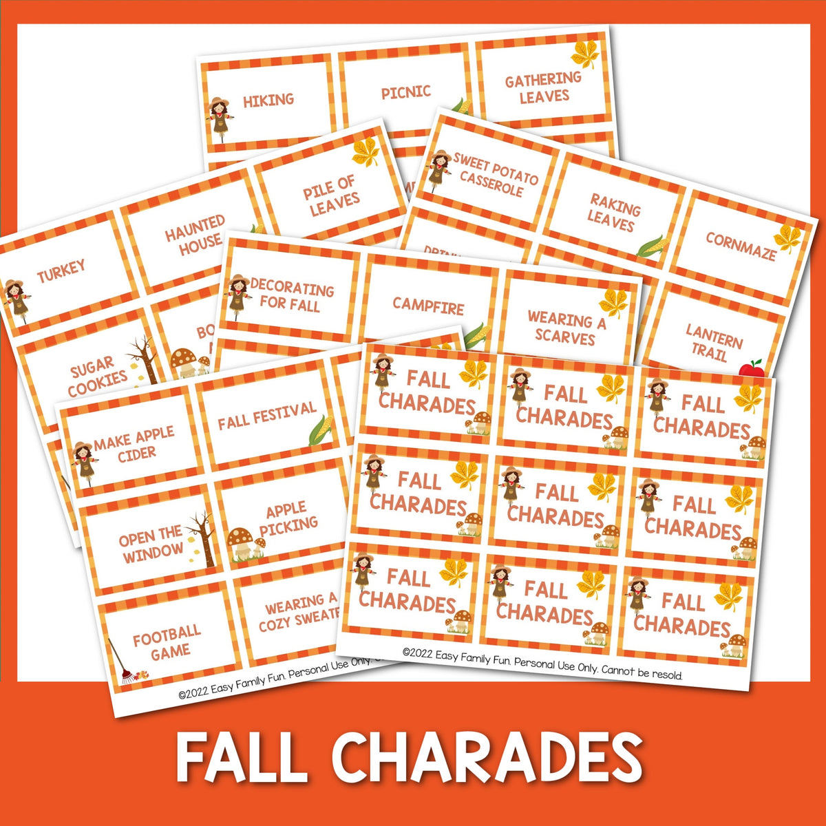 Fall Charades Ideas with Printable Cards – MicheleTripple fall-charades-ideas-with-printable-cards-micheletripple