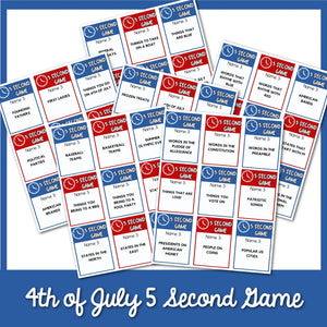 4th of July 5 Second Game
