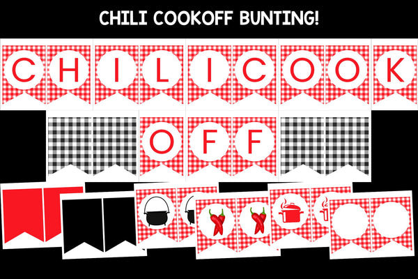 Chili Cook-off Party Kit