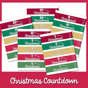 Christmas countdown Chain