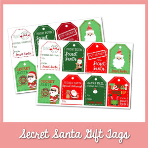 Secret Santa Gift Tags