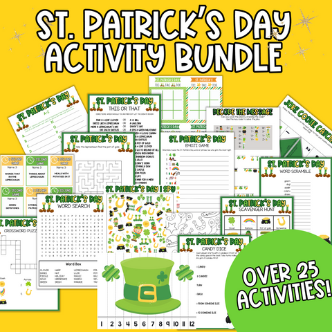 St. Patrick's Day Activity Bundle