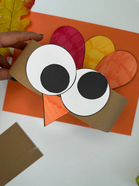 Turkey Headband Template