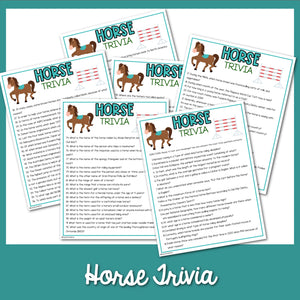 Horse Trivia Questions and Answers