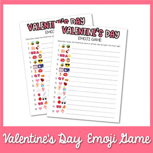Valentine’s Day Emoji Game