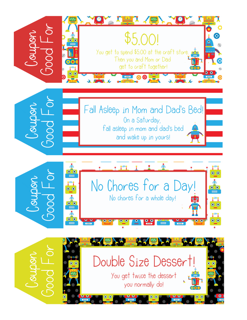 Kids Printable Coupon Book Robot Edition – MicheleTripple kids-printable-coupon-book-robot-edition-micheletripple