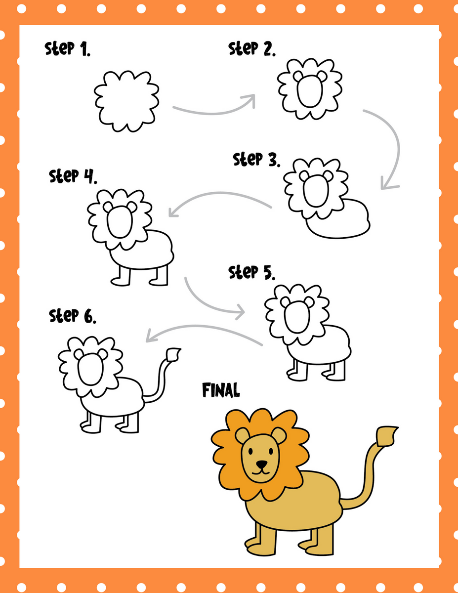 Learn to Draw Animals- Perfect for Kids – MicheleTripple