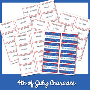 4th of July Charades