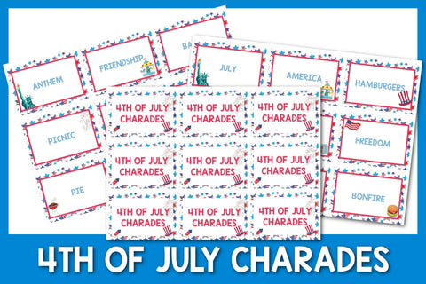 4th of July Charades