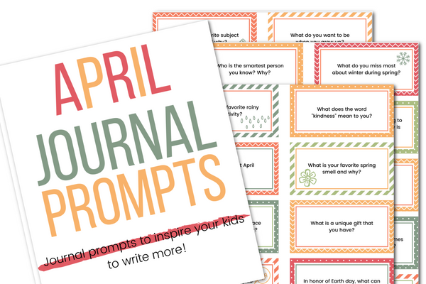 40 April Journal Prompts
