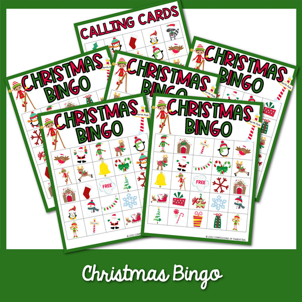 Christmas Bingo Printable Game