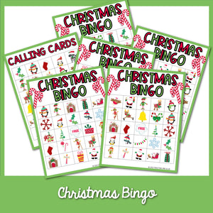 Christmas Bingo Printable Game