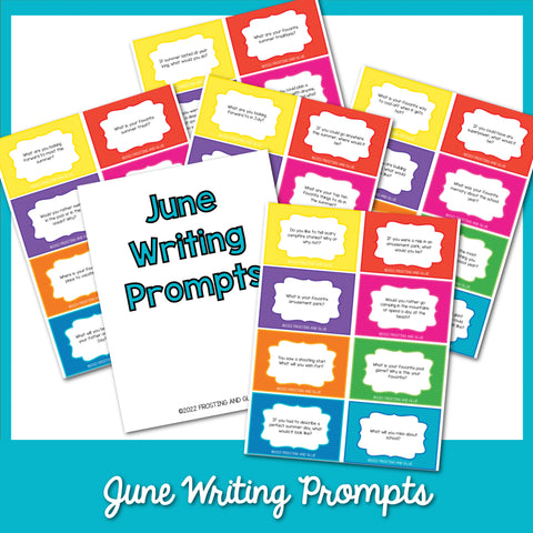 June Writing Prompts