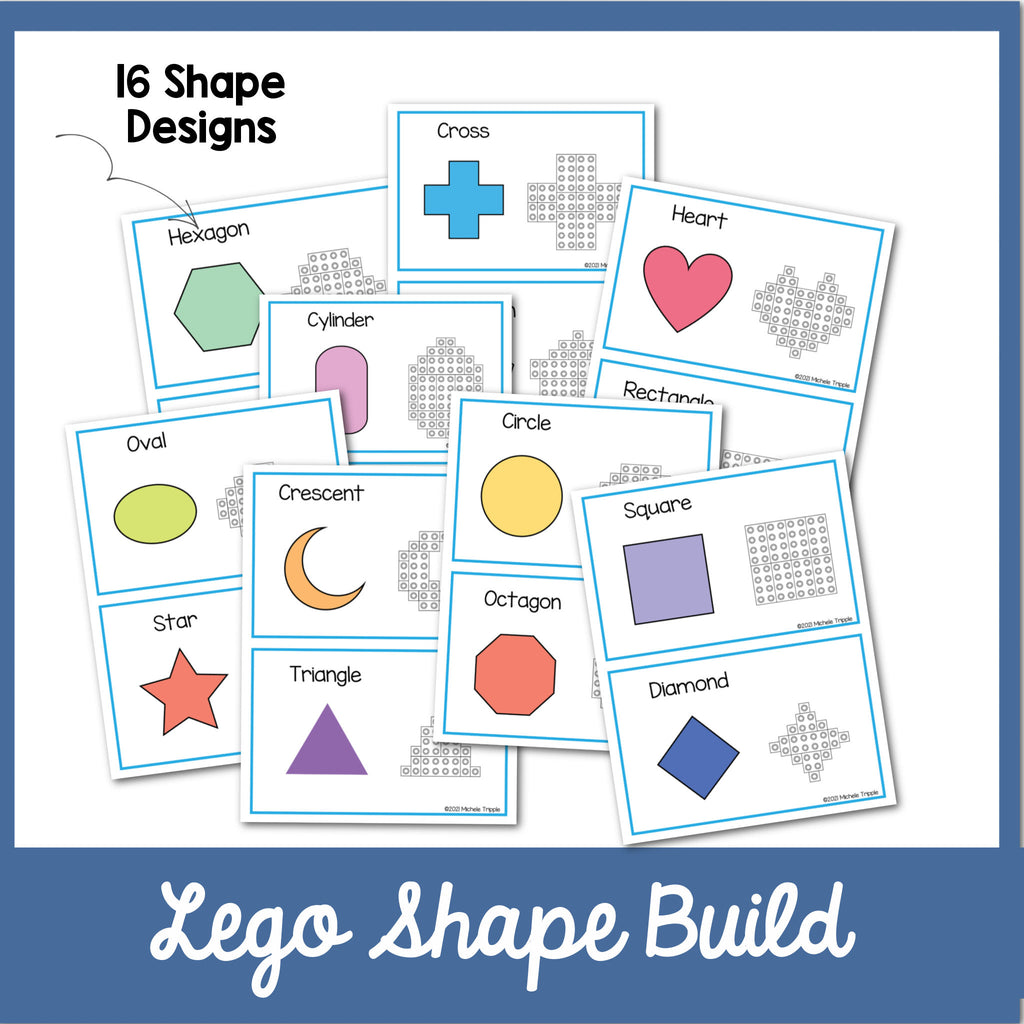 Lego Build a Shape Printable – MicheleTripple