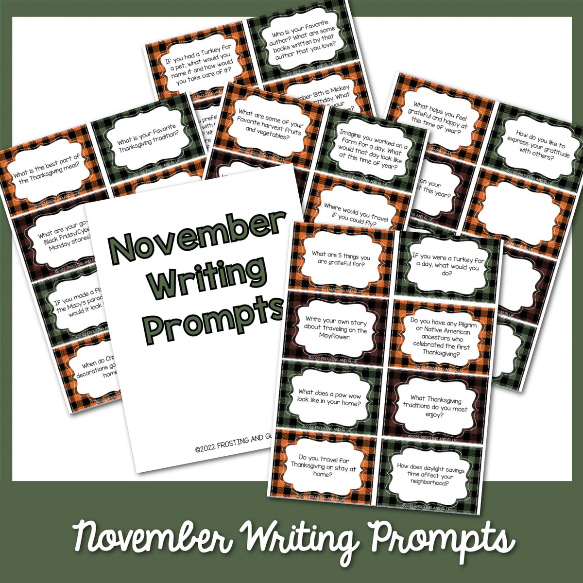 November In Writing November Writing Prompts – MicheleTripple