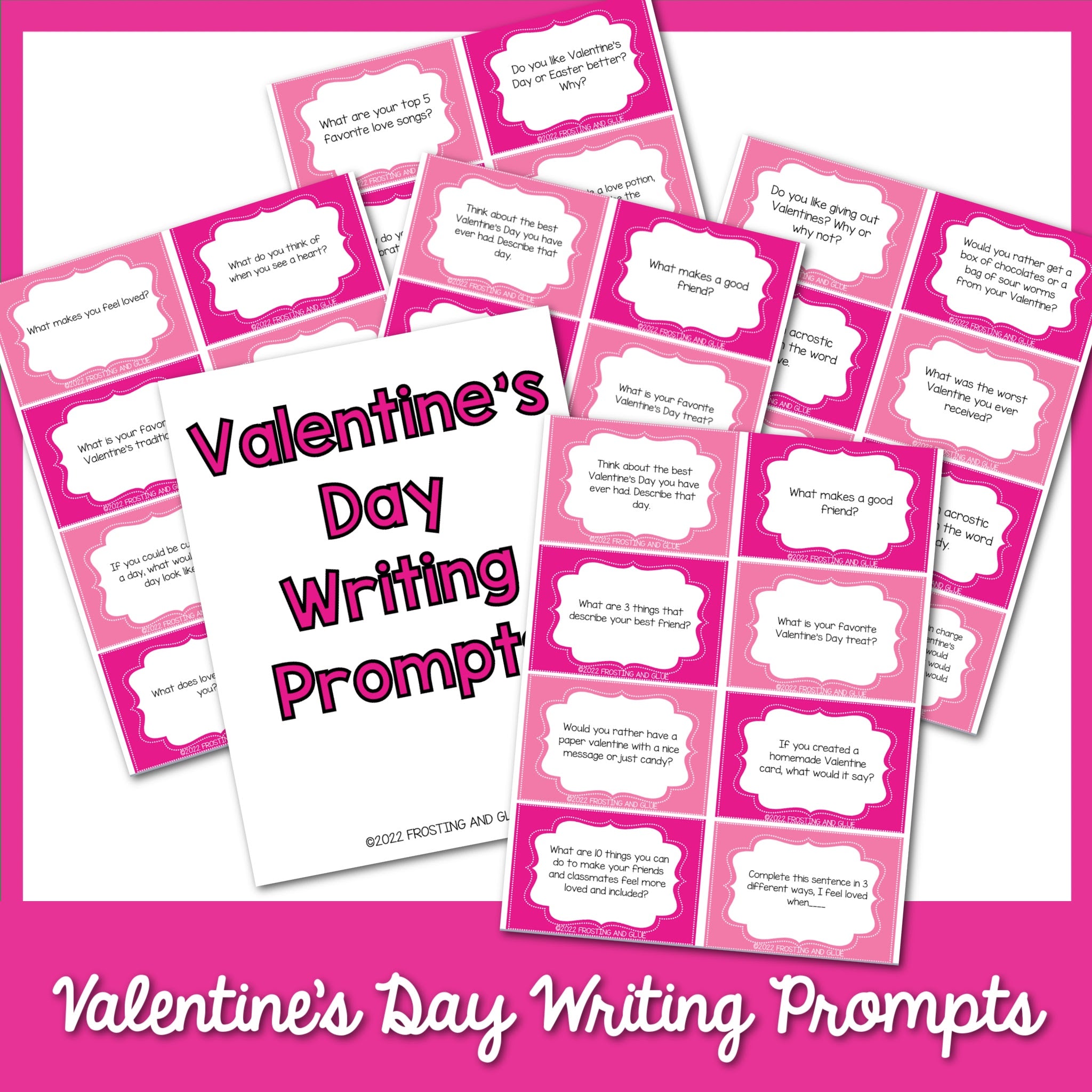 Valentine's Writing Prompts