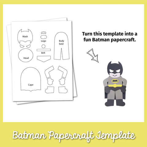 Batman Papercraft Template