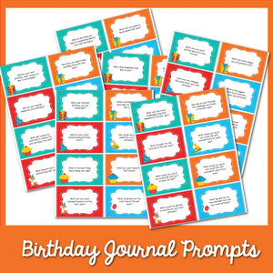 Birthday Writing Prompts