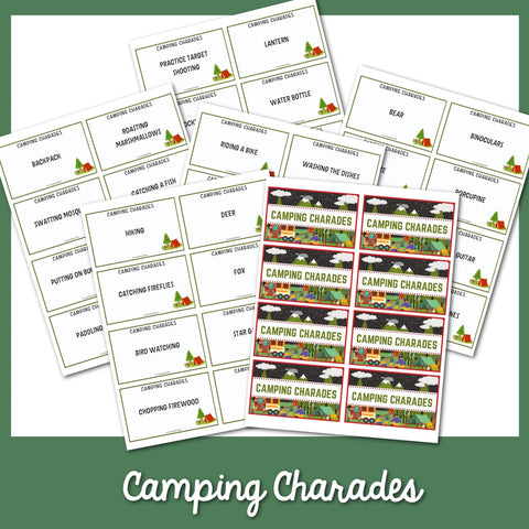 Camping Charades