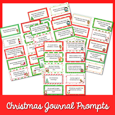 Christmas Journal Prompts