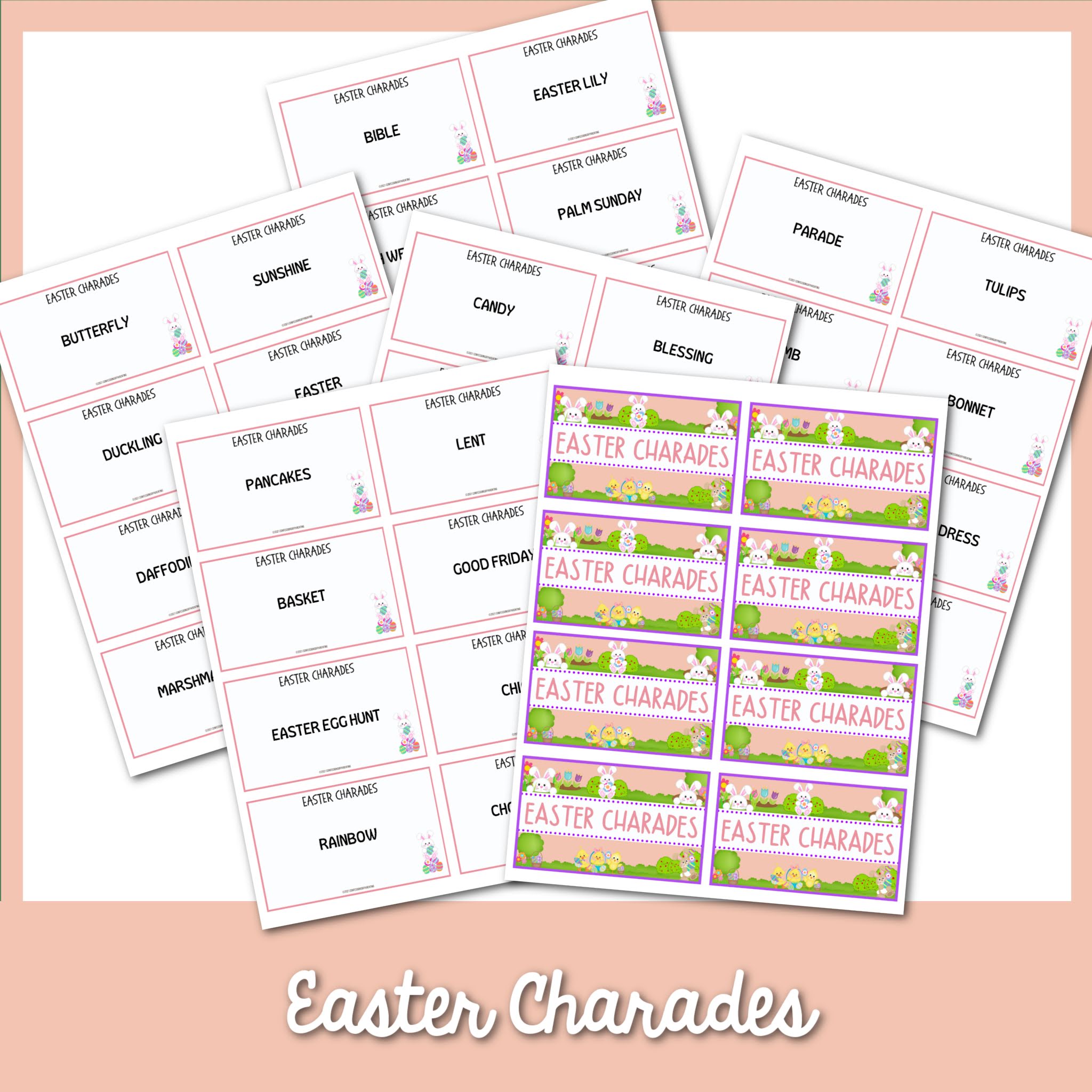 Easter Charades