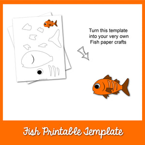 Fish Printable Template