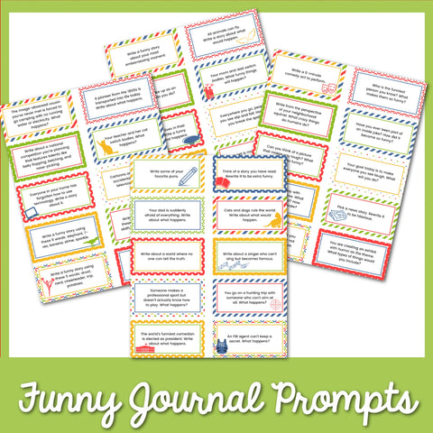 50 Funny Journal Prompts