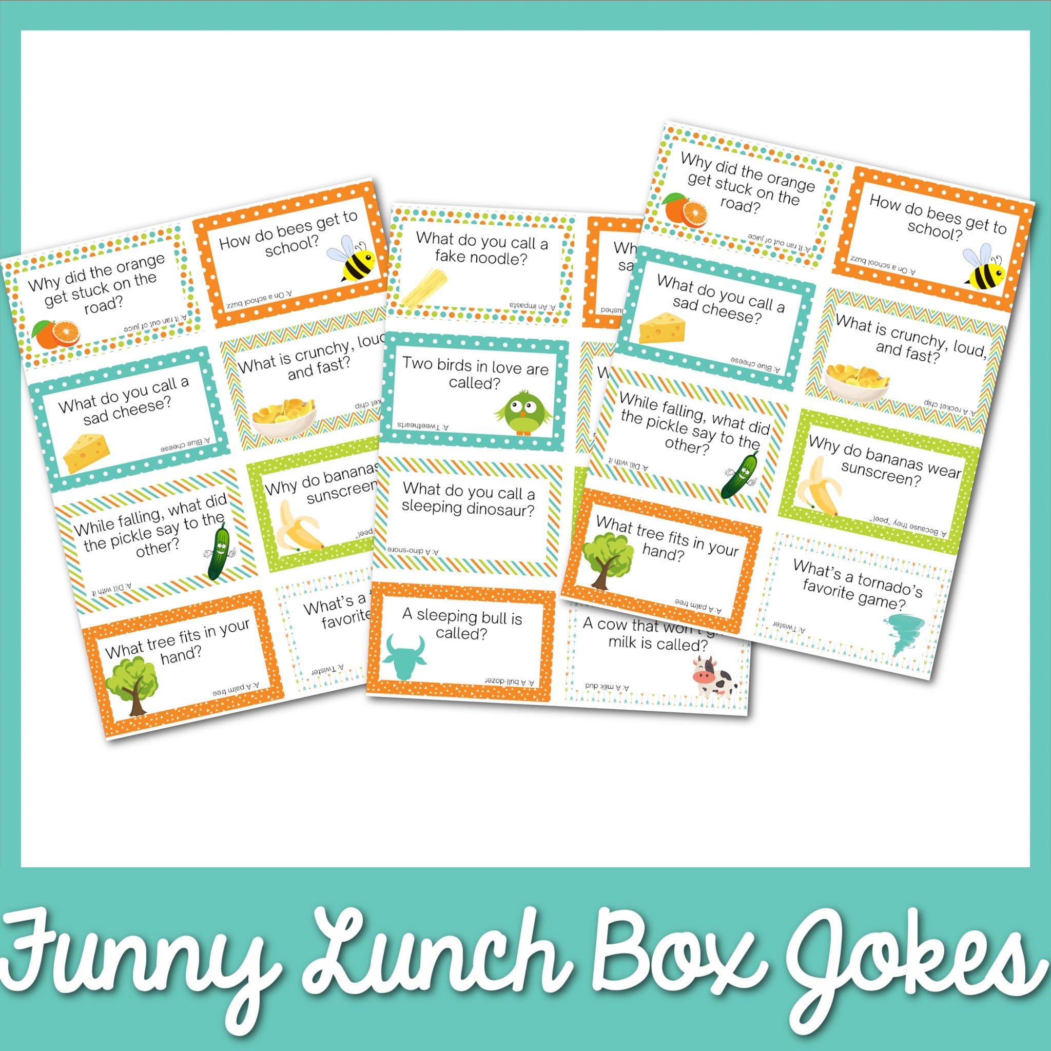 Funny Lunch Box Jokes for Kids
