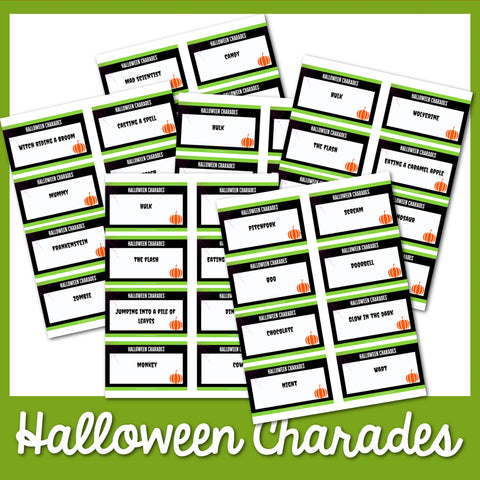 100 Halloween Charades