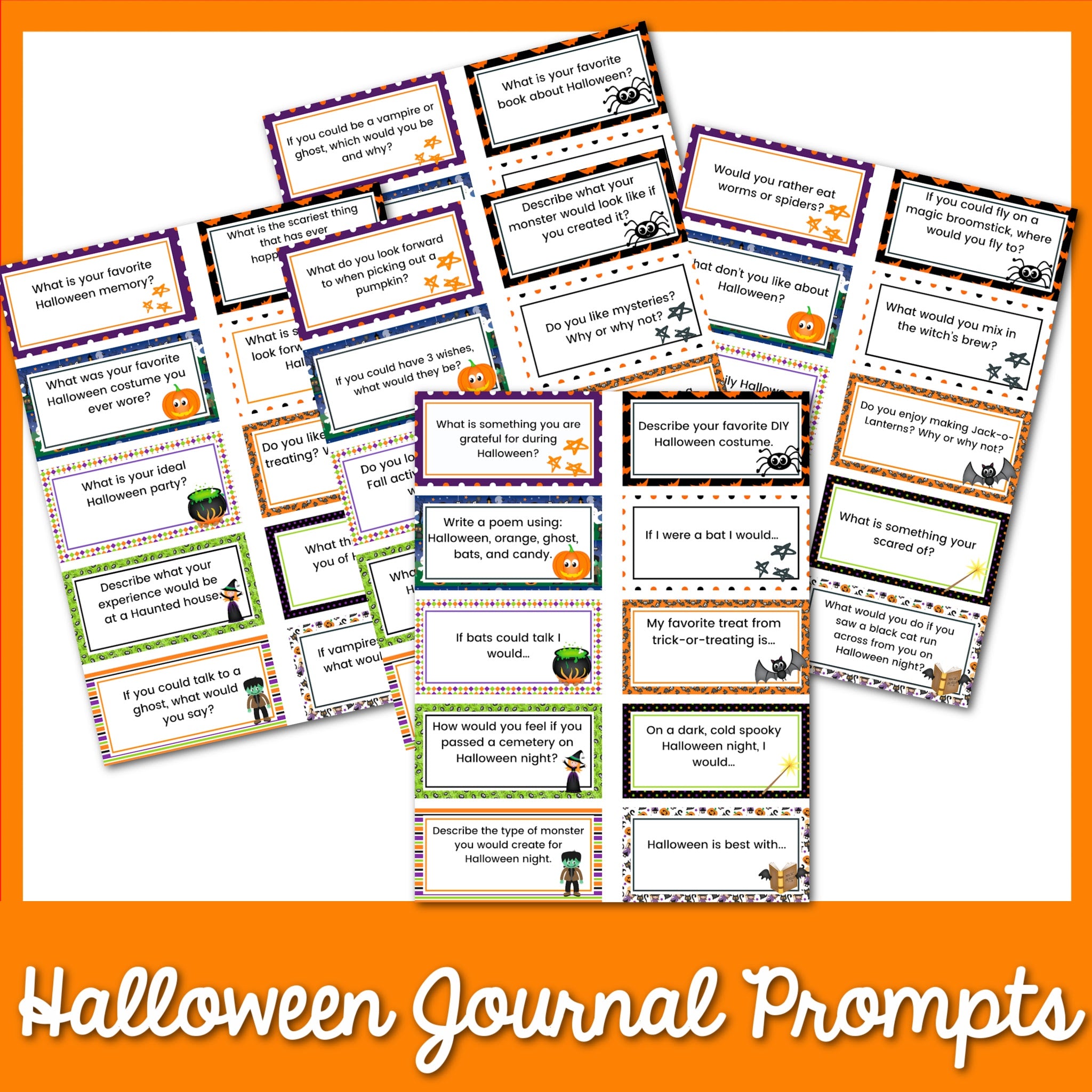 Halloween Journal Prompts
