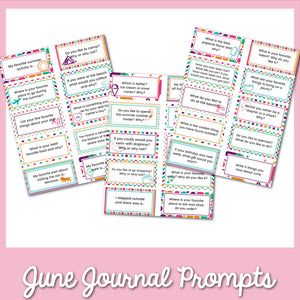 June Journal Prompts