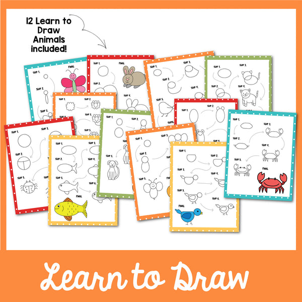 Learn to Draw Animals- Perfect for Kids