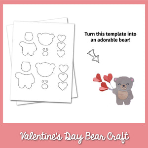 Valentine's Day Bear Craft
