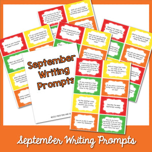 September Writing Prompts