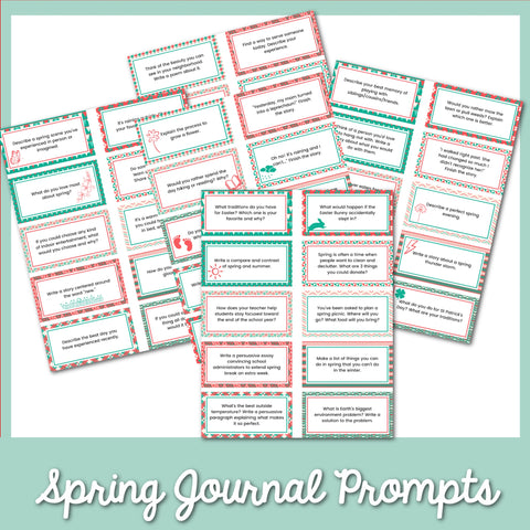 50 Spring Journal Prompts