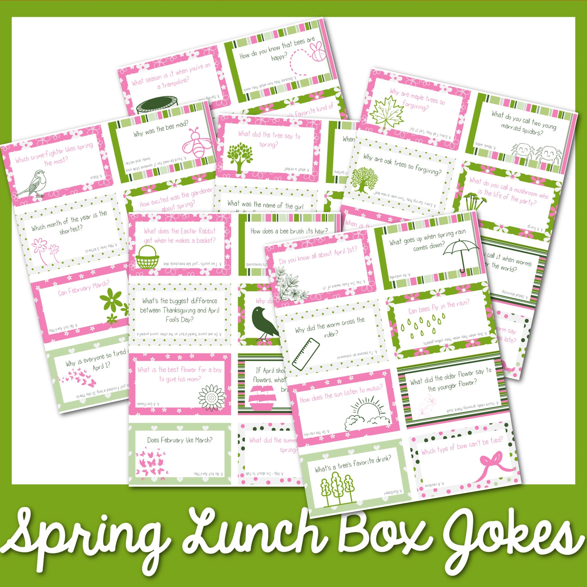50+ Spring Lunchbox Jokes