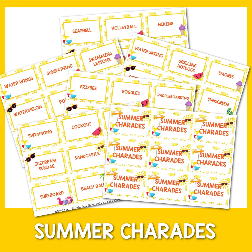 Summer Charades – MicheleTripple