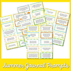 50 Summer Journal Prompts
