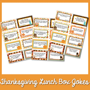 24 Thanksgiving Lunch Box Jokes